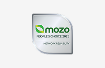 Mozo, People's Choice 2025, network relaiability